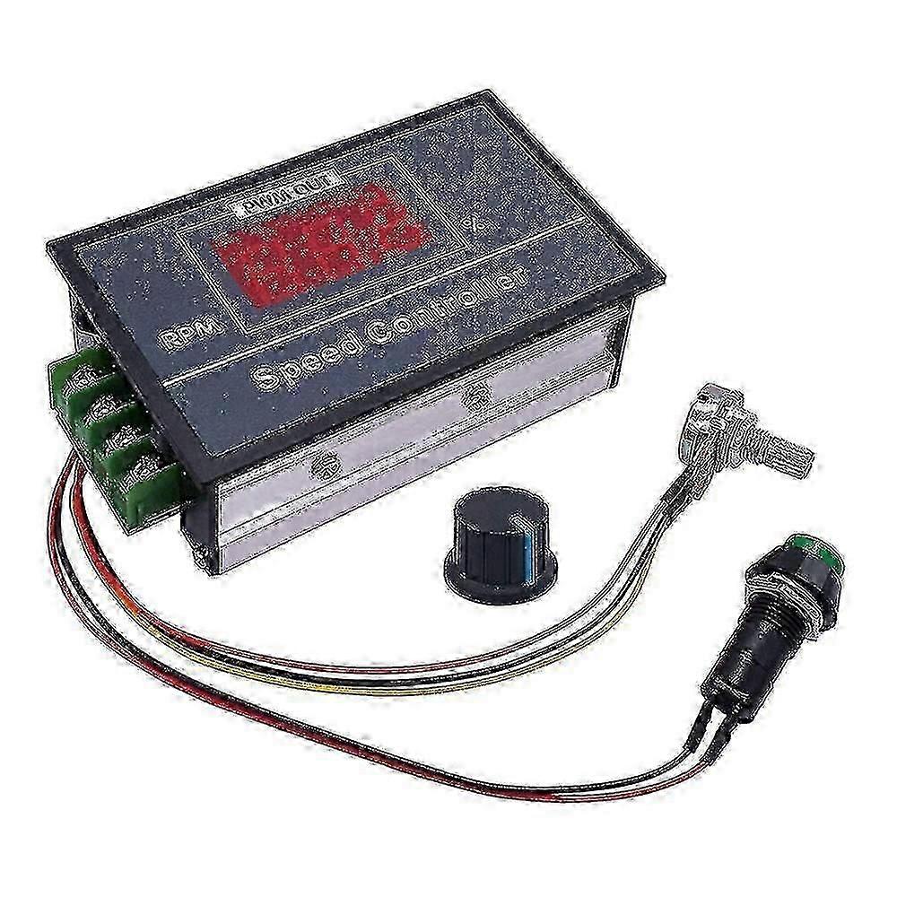 Pwm Dc Motor Speed Controller with Digital Display 30a Pwm Adjustable Speed Stepless Regulator