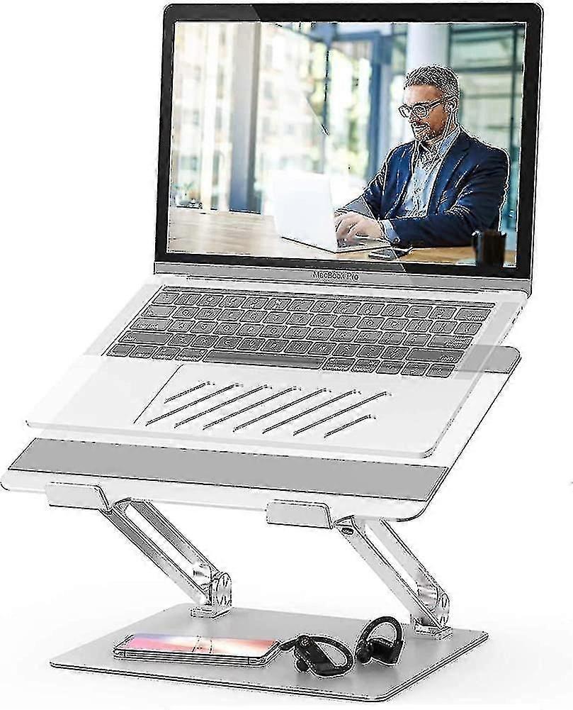 Adjustable Laptop Stand, Multi-angle Pc Holder For Laptop Cooling, Foldable