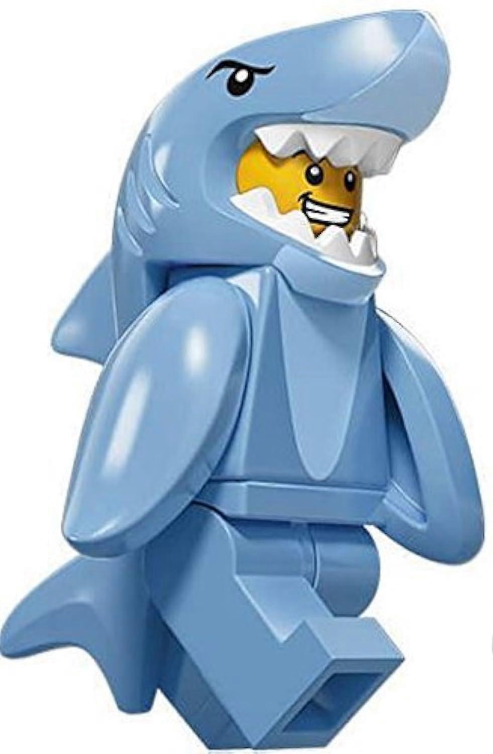 Shark Suit Guy 13 of 16, Minifigures Series 15 Set 71011SEALED Packaging