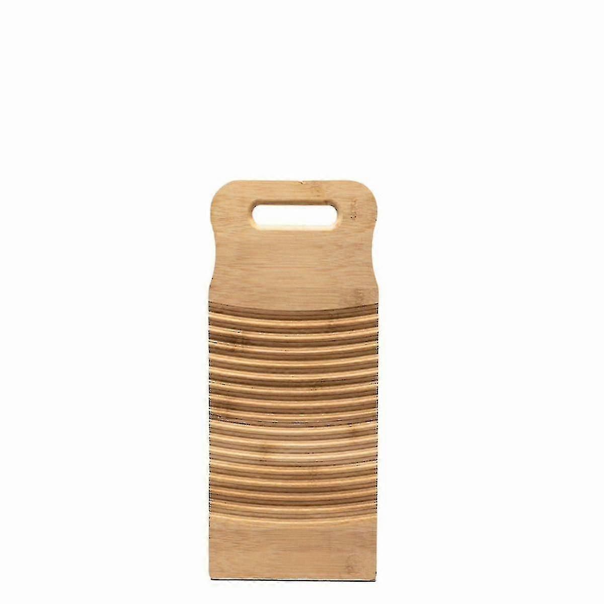 Practical Hand Washing Durable Thicken Bamboo Portable Washboard Scrubboards Laundry Board Clothes Cleaning Tools