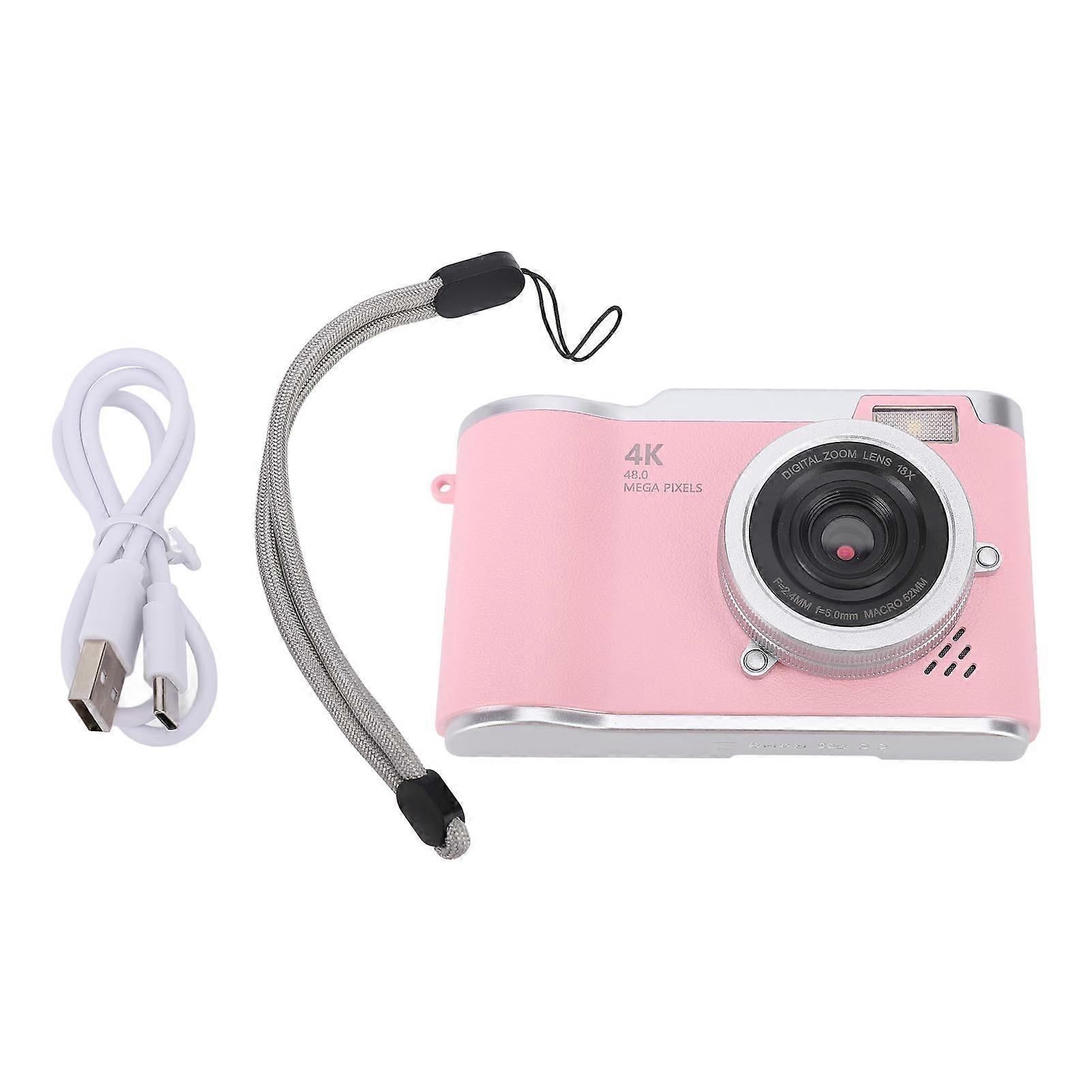 Capture Every Moment with a 48MP 4K Compact Digital Camera - Perfect for Students and Travel