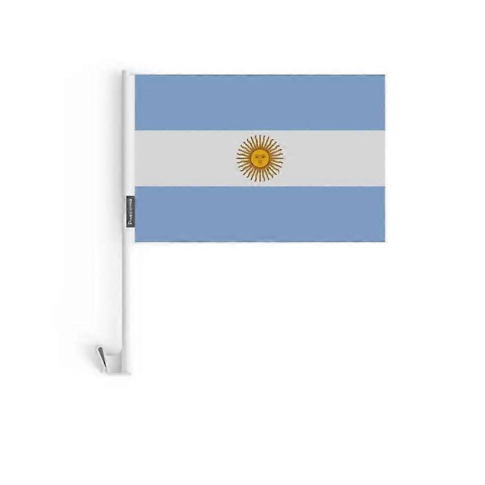 Flag - Multicolor - Argentine Car - 14 x 21 cm - 20 pieces - Polyester