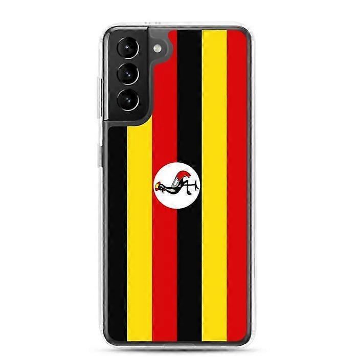 Phone Case - Samsung - Galaxy S21 Ultra - Uganda Flag - Flexible - Multicolor