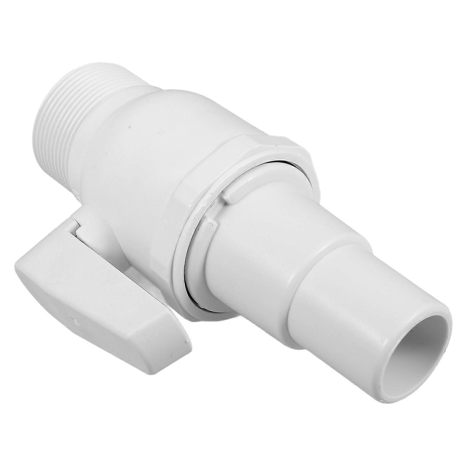Ball Valve for Pool Filter Skimmers Plumbing Fitting Reliable Shut Off Valve for Swimming Pool Maintenance