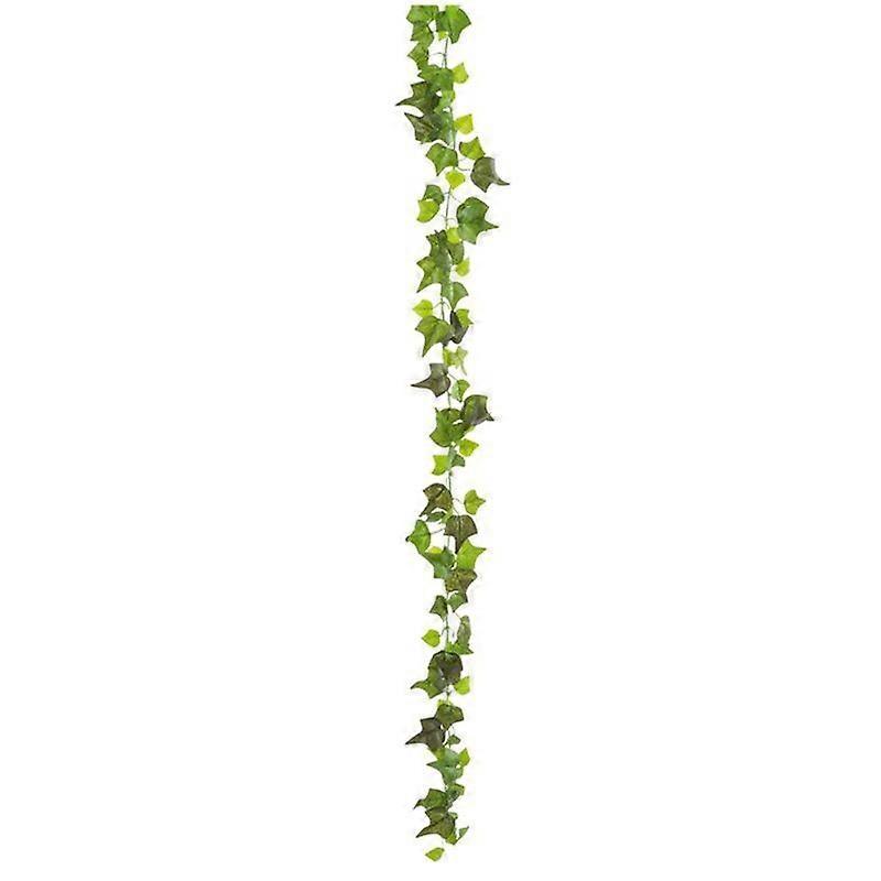 Artificial Ivy Garland 190cm 162 Green Leaves - Non-Luminous Garland - Fabric