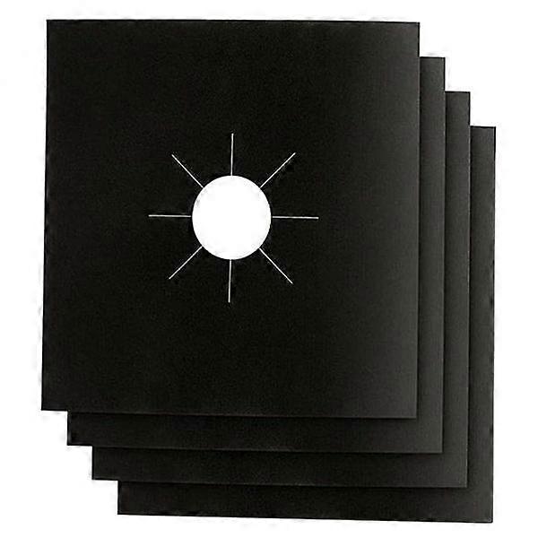 3xHerdplatte Herd Brenner Abdeckung Kochfeld Protector Liner Clean Mat Reinigung 4 Stück
