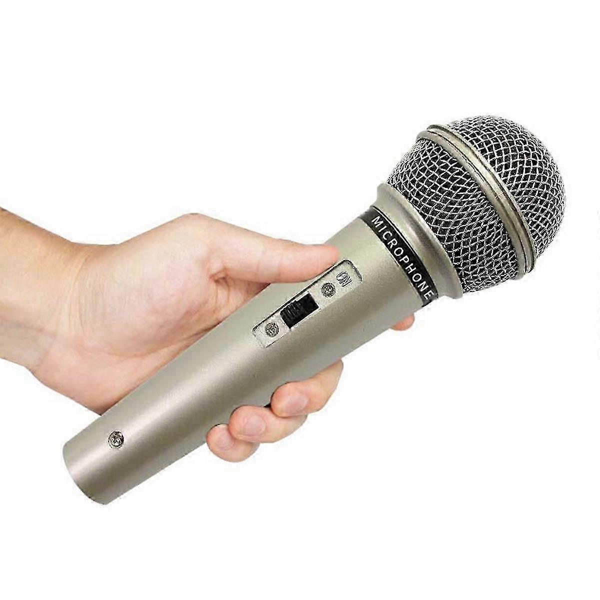 Microphone Professional Dynamic Wired Microphone Singing Stage Home Karaoke Computer Speaker Microphone -B
