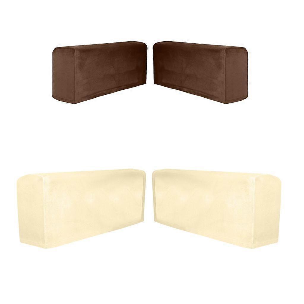 4 Pieces Sofa Armrest Cover Thickened Stretch Sofa Arm
