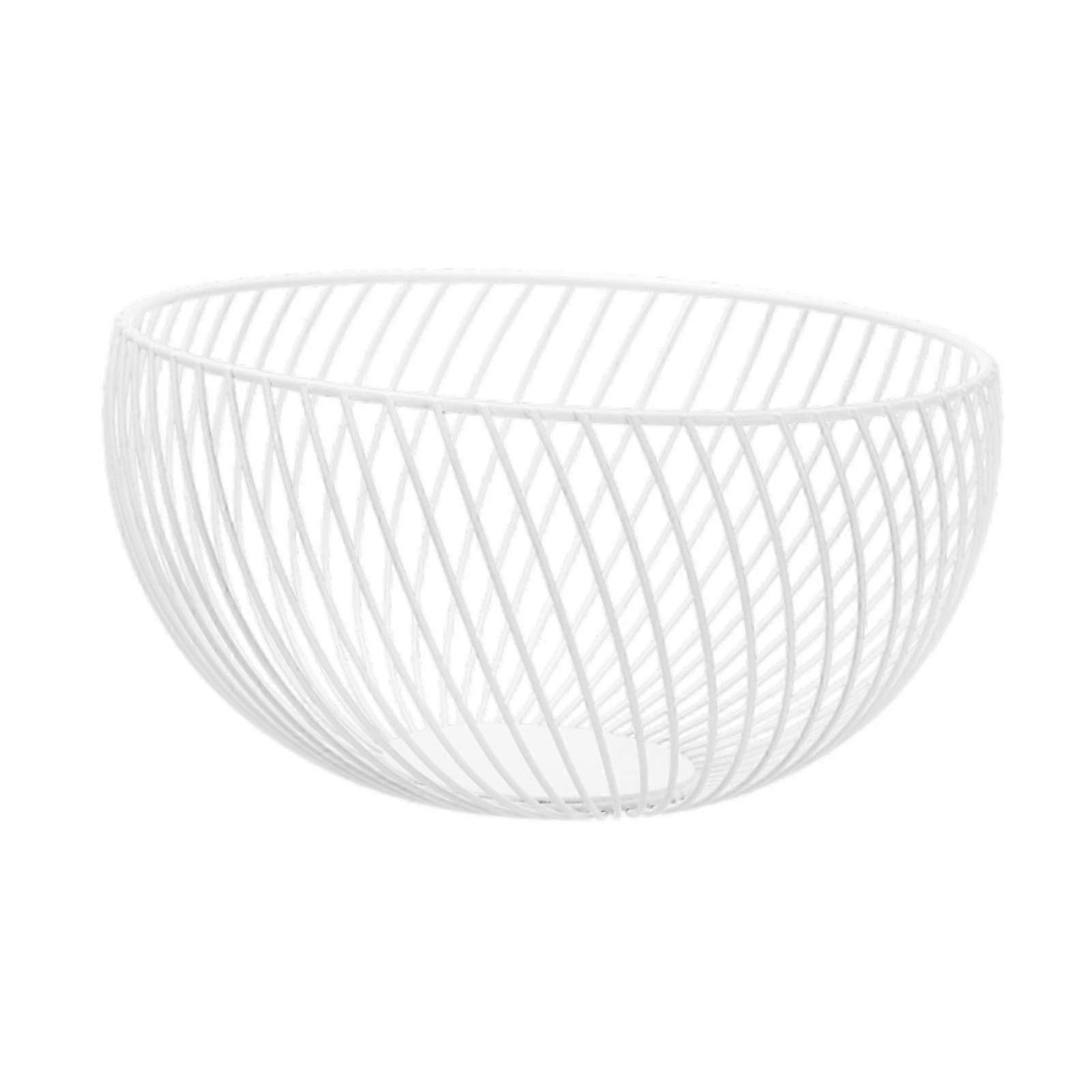 Metal Wire Fruit Basket Large Capacity Home Decor Multipurpose Fruit Holder -a