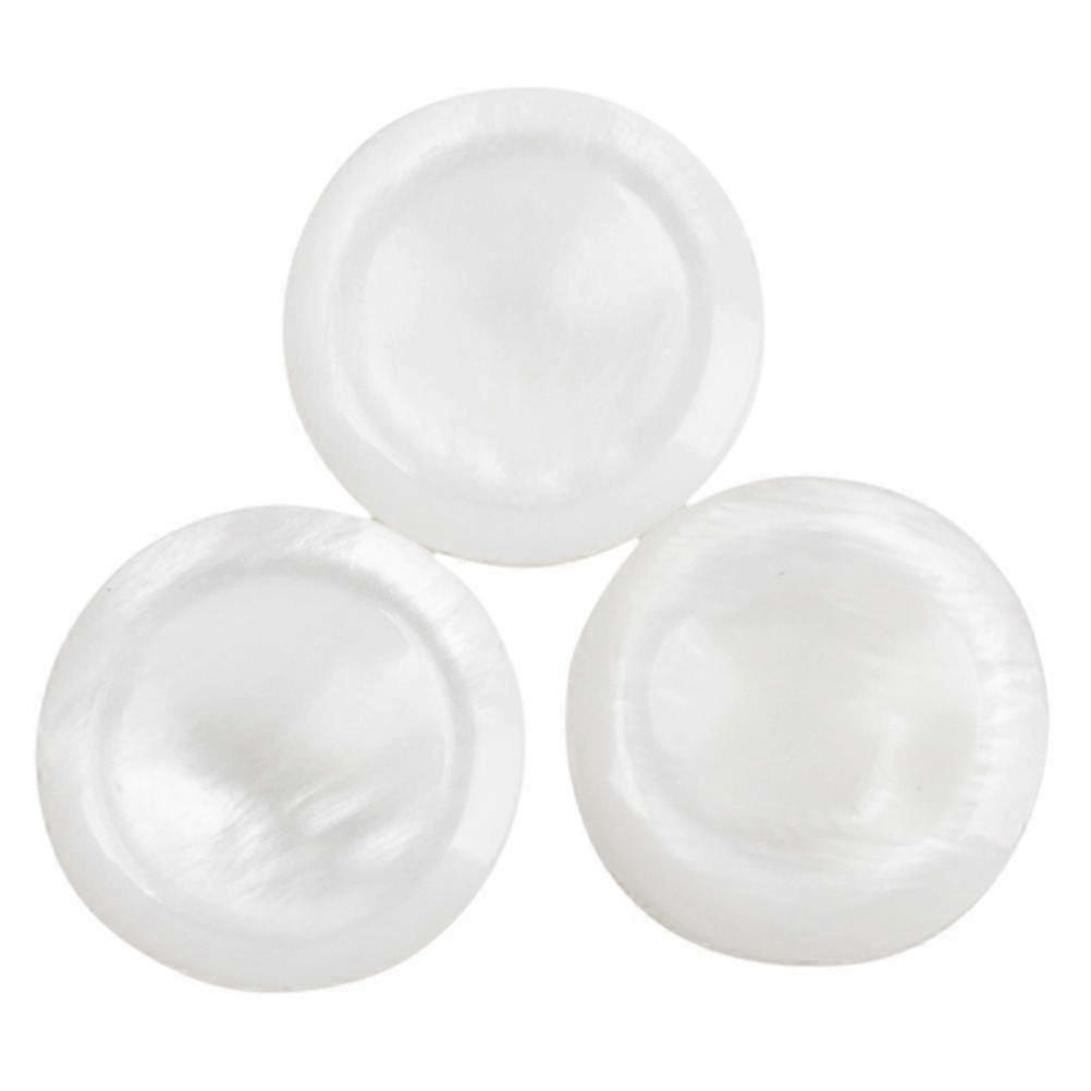 3pcs Professional Trumpet Finger Buttons Practical Instrument White
