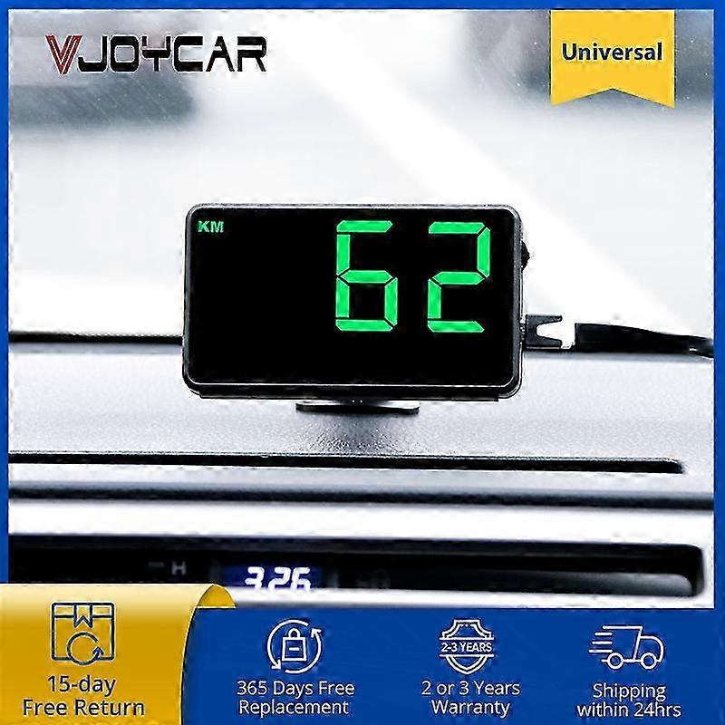 Large Screen 4.5 GPS Speedometer Digital Vehicle Speed Display with Over Speed Alarm System Compatible with Bikes, Motorcycles, Trucks, and