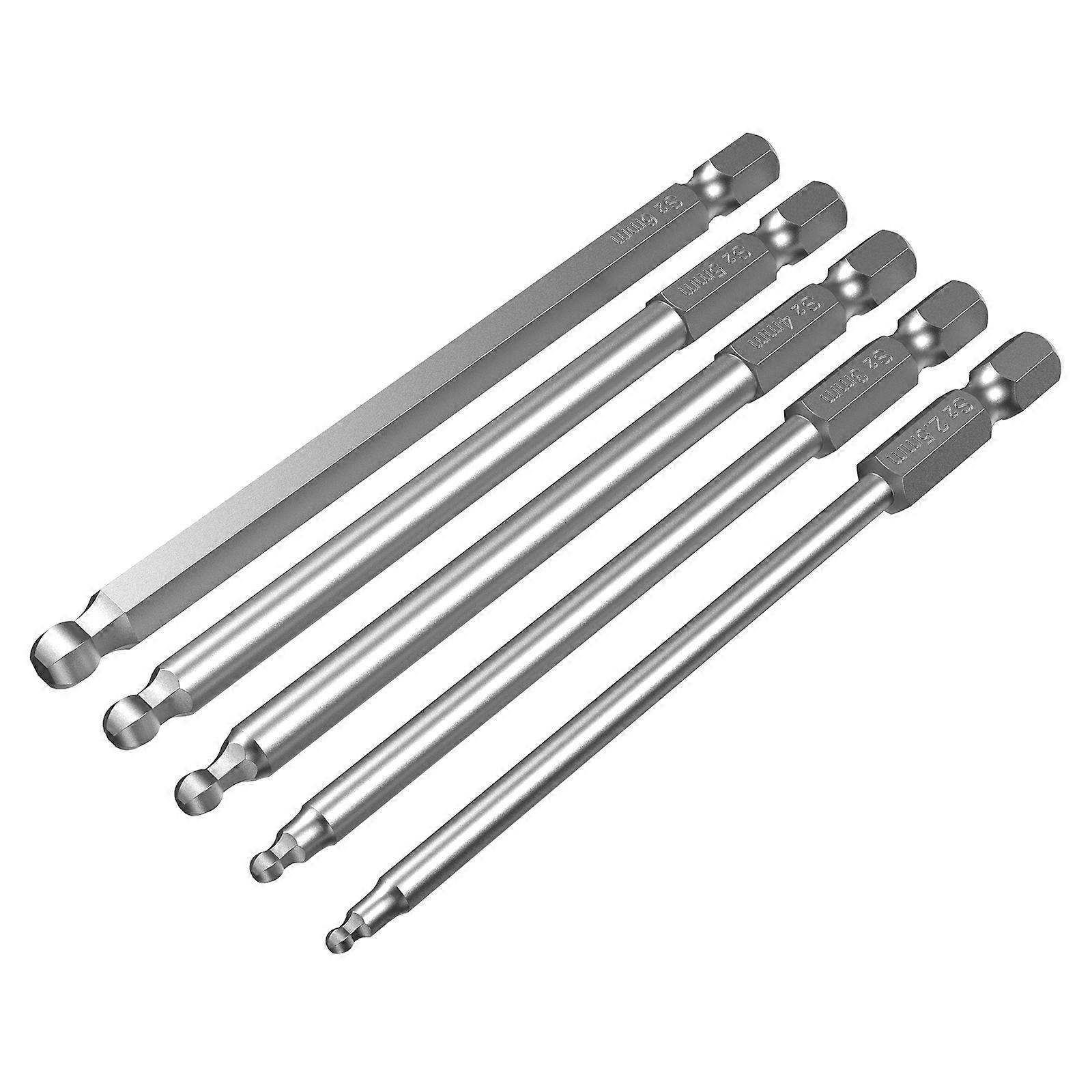 Upgraded Hexagon Drill Bits with Ball Head, Designed for Efficient Driving Performance