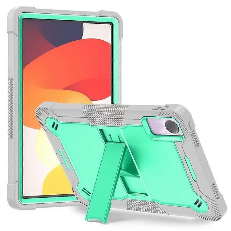 Compatible For Xiaomi Redmi Pad SE Kickstand Cover Rugged Silicone + PC Protective Tablet Case