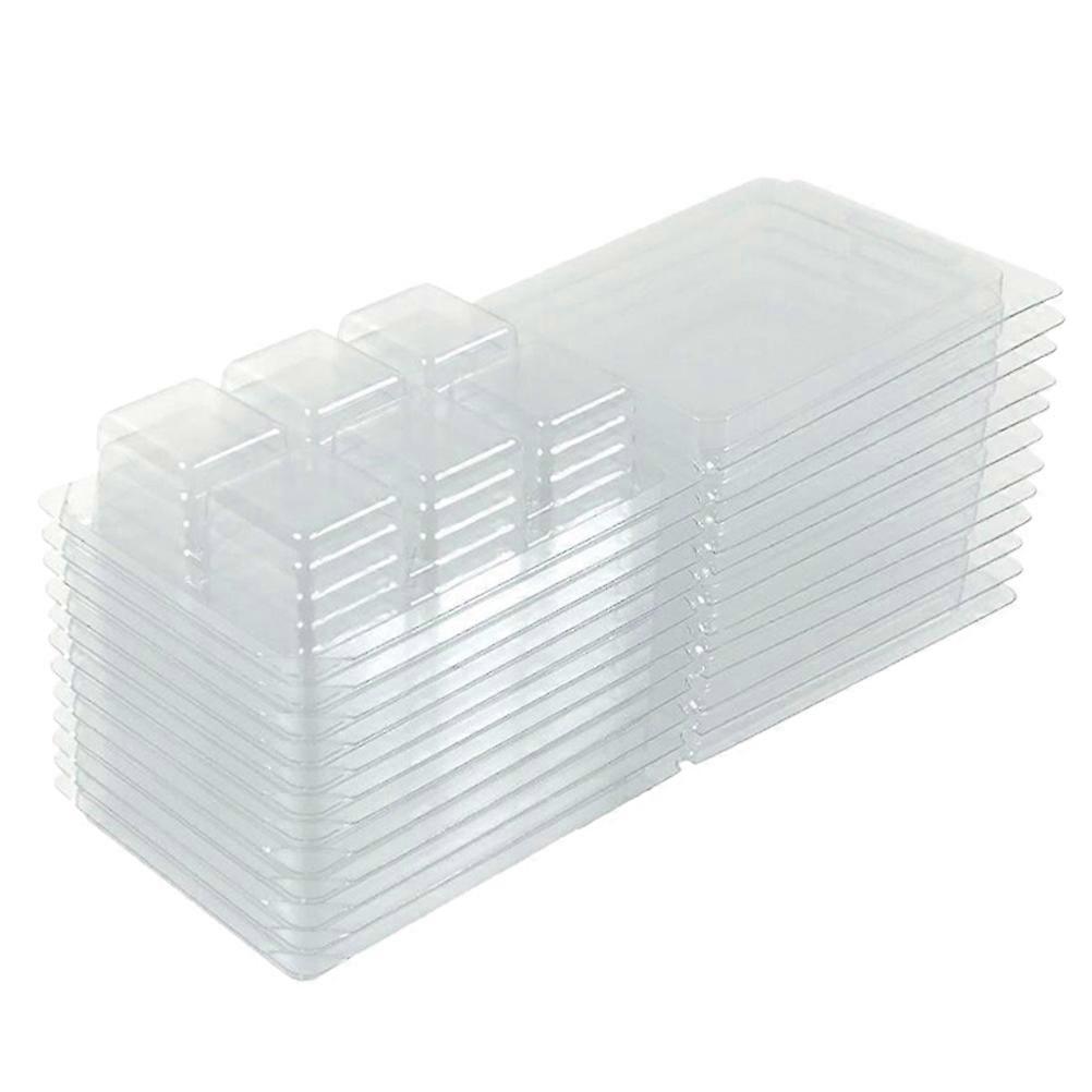 Wax Melt Molds for Crafting, Sturdy Clamshell Trays with Easy Separation