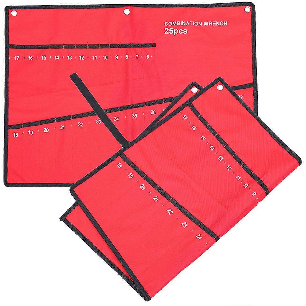 Tool Roll for Repair Work, Durable Canvas with Organized Storage