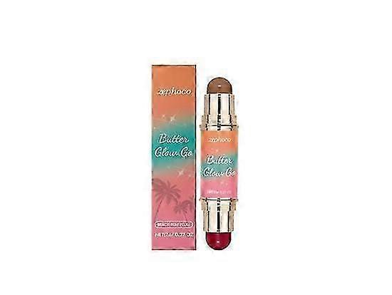 Butter Glow & Go Multiuse Stick, Multi-Use Makeup Bronzer Stick, Ultra-Creamy Radiant Finish Formula with Murumuru Butter, Vegan & Cruelty-Free 1PC