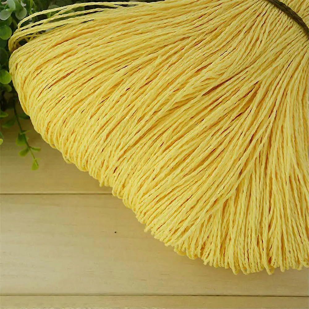 600 Meter, 500 g Bast straw yarn for hand knitting, crocheting, yarn for summer hats, handbags, baskets, knitting material, DIY handicraft