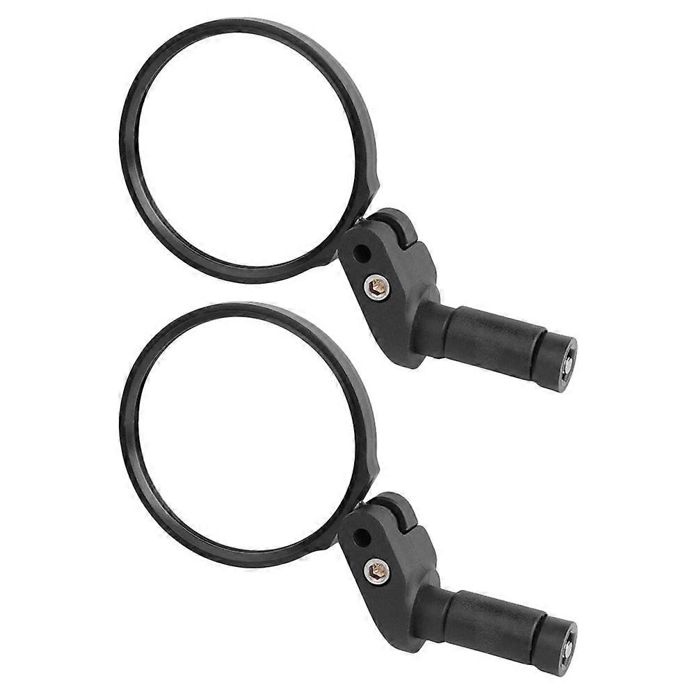 Rearview Mirror Handlebar Adjustable Viewing Angle Bicycle Scooter 2Pcs