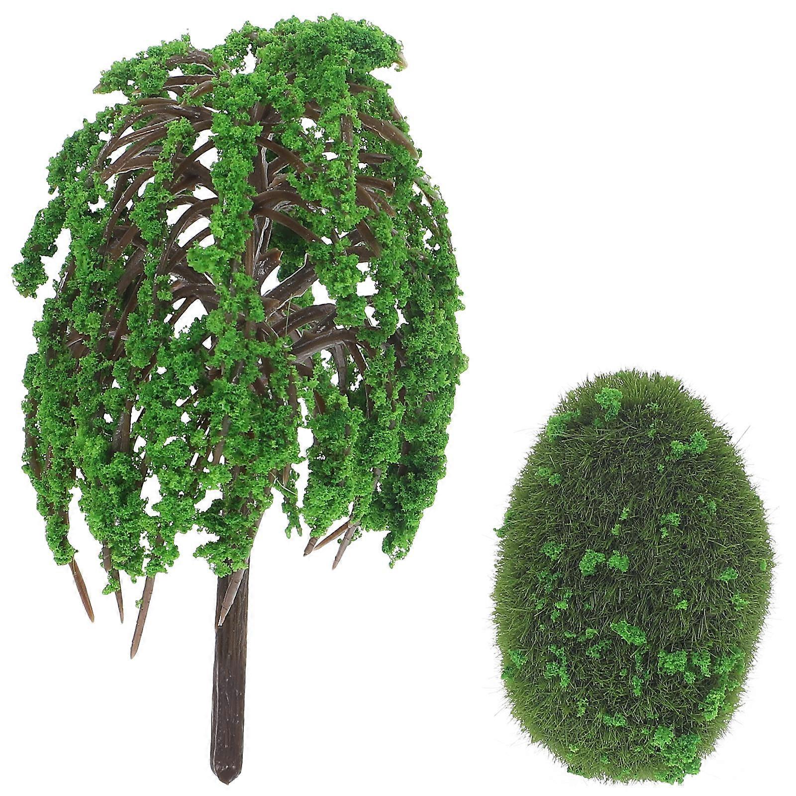 Simulation Trees Model for Gardening Decorative Tree-shaped 3.5 2.0 2.0in 1Set