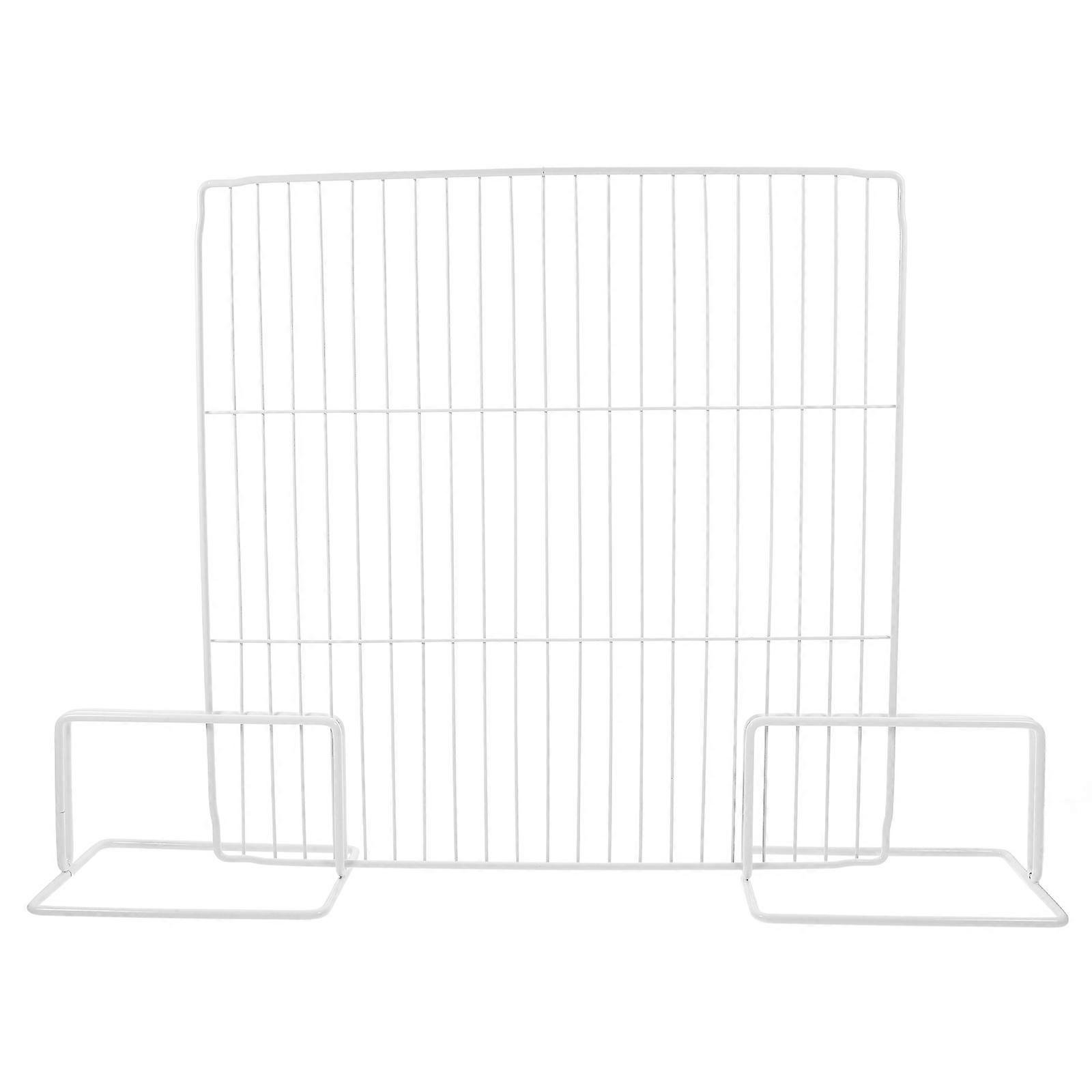 Freezer Organizer Shelf Wire Shelf Divider Adjustable Iron Mesh For Home Kitchen Storage Maximization 1Pack