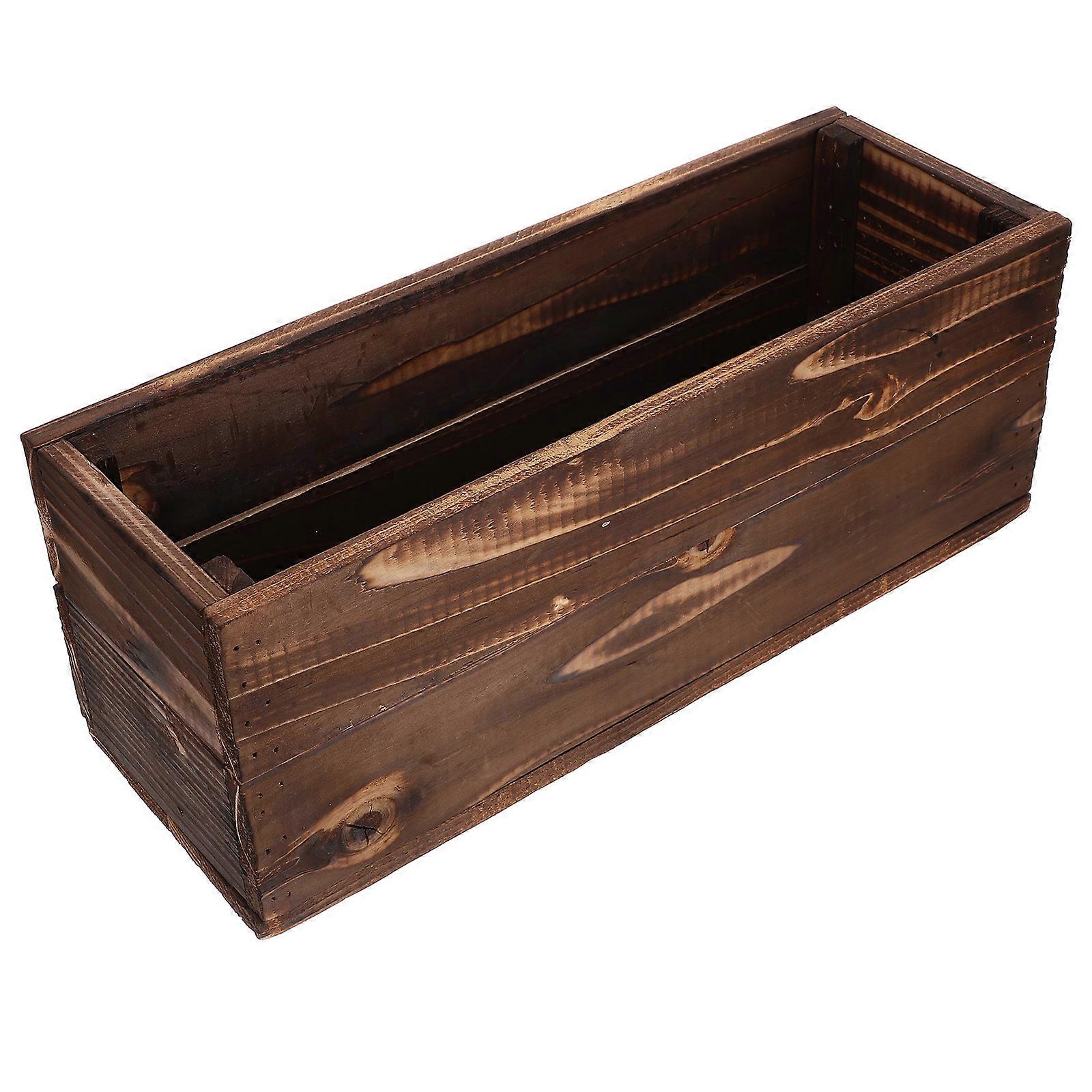 Here's a well structured product description for a **Wooden Planter Box for Succulent Plants**, ideal for use in online listings, packaging, or
