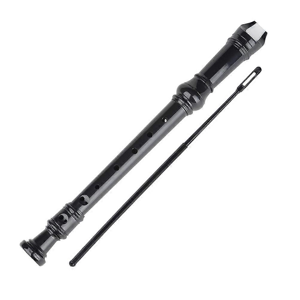 Plastic Clarinet Recorder Flute Develop Music Cognition Children Training ABS Plastic 32.5X3X3CM 1 Set