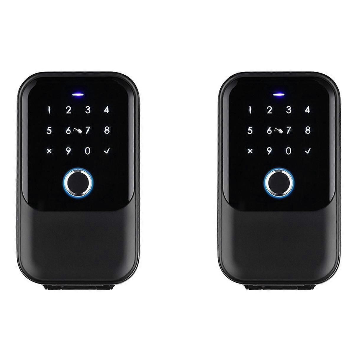 Waterproof Cover Safe Tuya Code Fingerprint Bluetooth Smart Key Box
