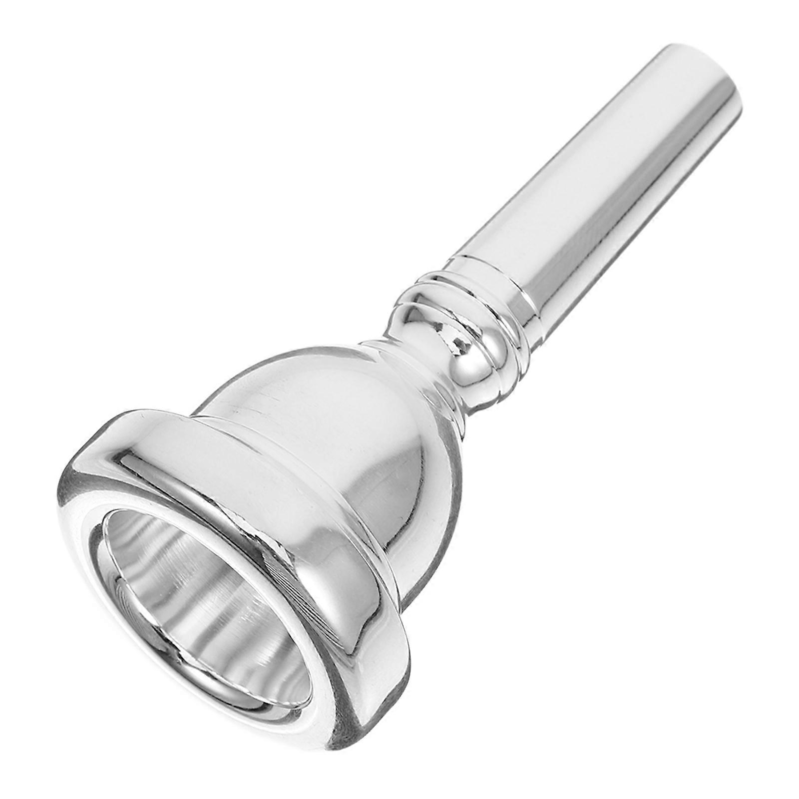 Trombone Supply Metal Mouthpiece for Trombone Performance Use Pitch Adjustment 1Pcs