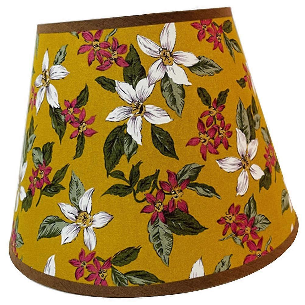 Replacement Shades For Lamps Cloth Lampshade Square Shape Vintage Style Table Lamp Floor Lamp Softening 25.00X25.00X19.00CM 1Set