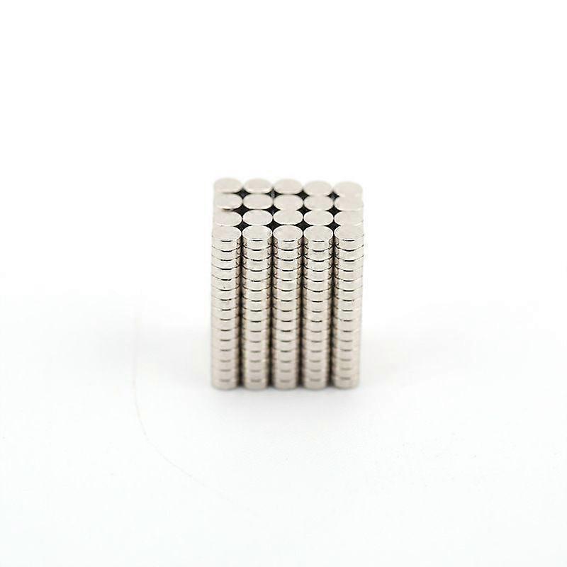 100 قطعة من مغناطيس أسطواني مغناطيس عين القط مغناطيس مغناطيسي قوي دائري ورقة المغناطيس