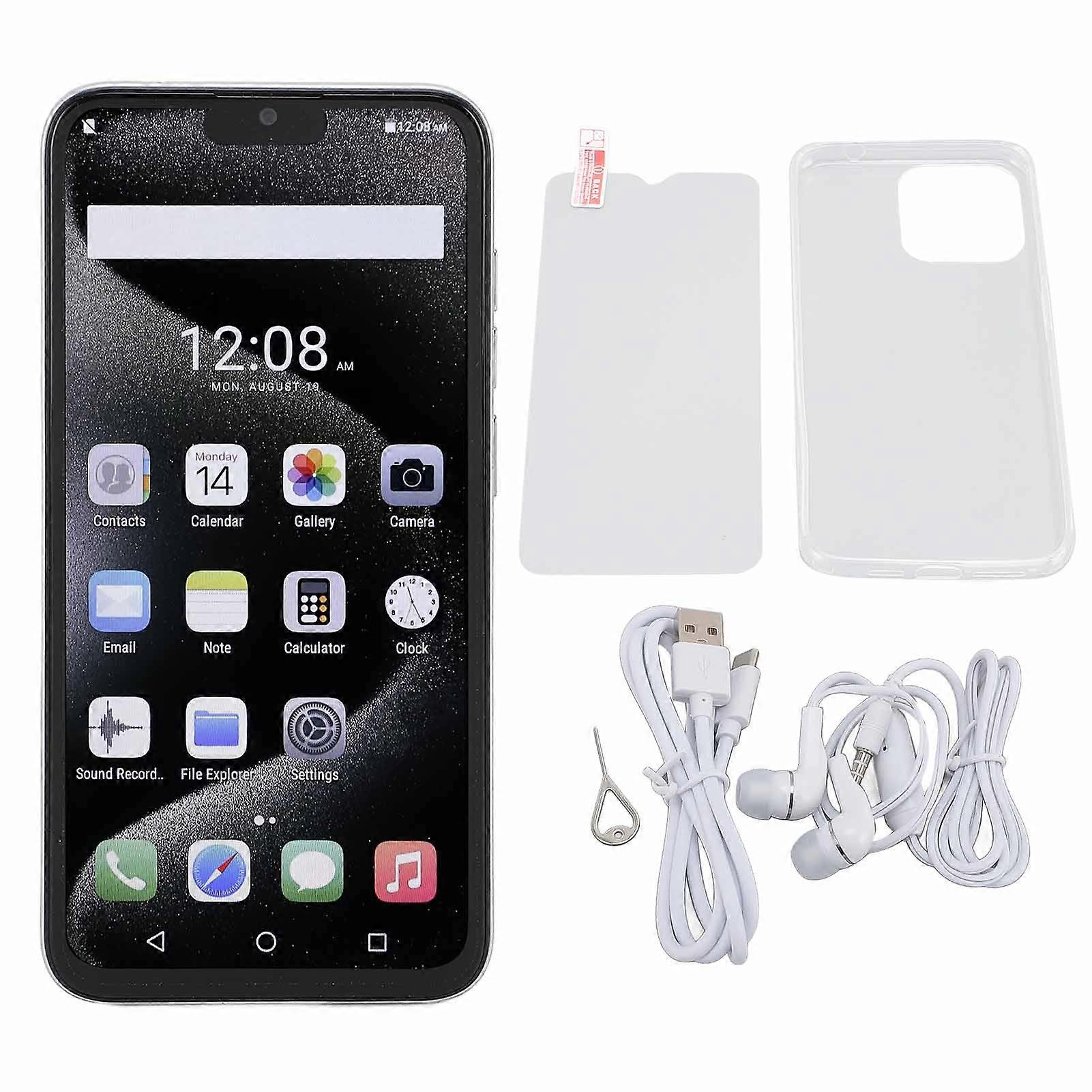 6.28" Android 10 Smartphone - 8GB RAM, 64GB ROM, Dual SIM, 8MP Camera, 5800mAh Battery