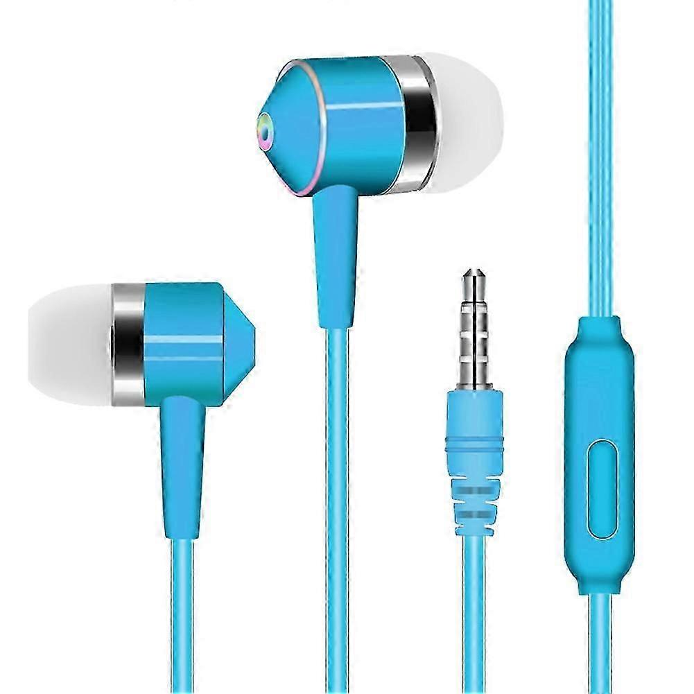 In-ear Earphone Universal Mobile Phone Headset Line Control Subwoofer With