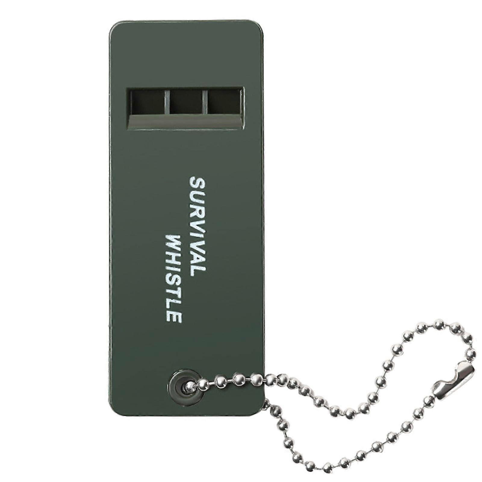 Outdoor whistle with lanyard, training whistle for pets, 3 holes, decibel