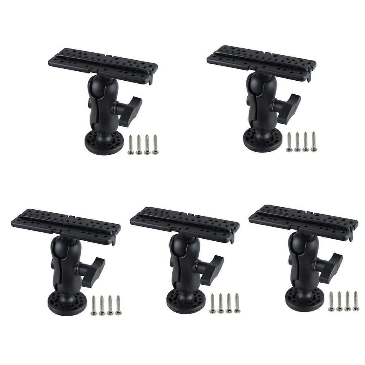 Fischhalter für drehbare Fischfinderhalterung, stabile Montagebasis für Boote, einfache Installation, abnehmbares, langlebiges Material.