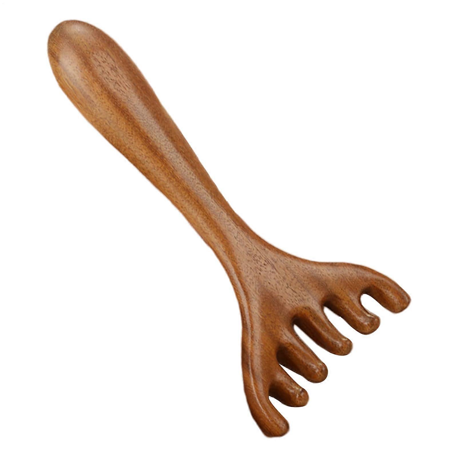 Head Massage Comb Pack Of 2 With Long Handle Gua Sha Scalp Massager Meridian Massage Comb For Men And Women