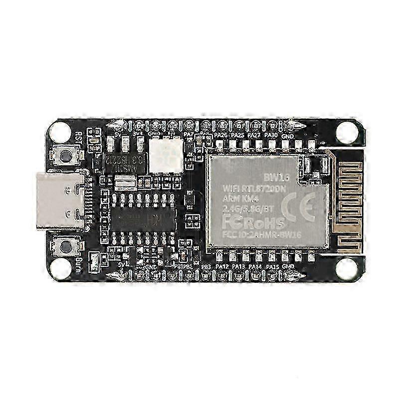 Development Board with RTL8720DN Dual-Band Wi-Fi Low-Power Bluetooth BLE Module and Type-C Interface
