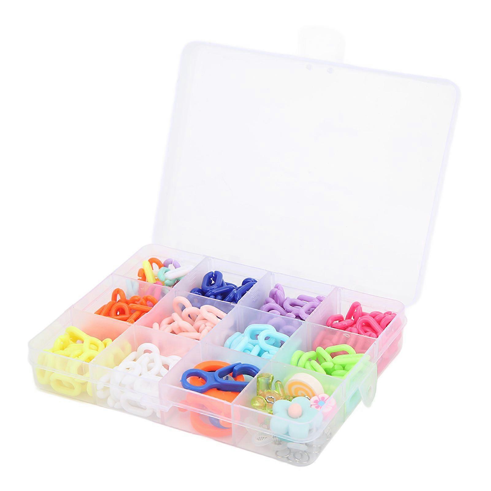 2025年最新モデルDIYカラフルなチェーンマスクキッズクラフトにはプラスチックが含まれています