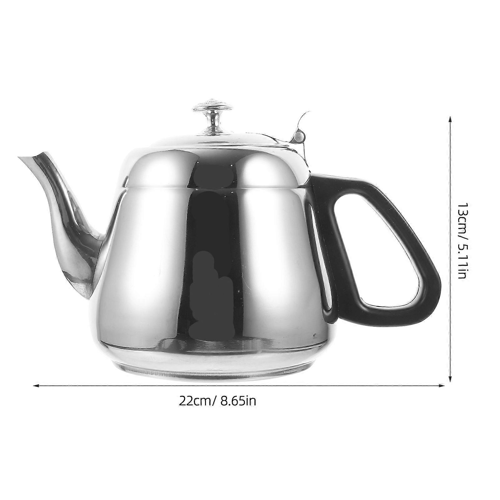 Metal Tea Kettle Household Large-Capacity Kettle Morning Breakfast Fast Water Heating 1Pcs