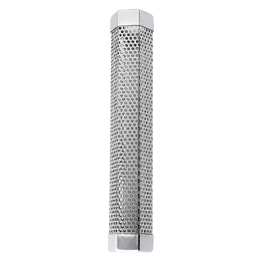 Smoking Container For Food Pellet Smoker Tube Stainless Steel Perforated Home Cooks 1Pack