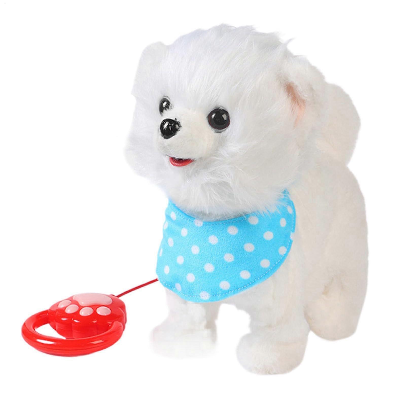 Wanderhundspielzeug Electric Barking Plush Interactive Puppy Toy With Realistic Sound And Movement Soft Plush Dog Toy