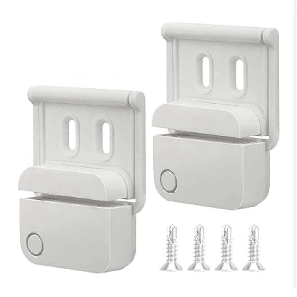 2pcs Garage Door Bracket for Ring Alarm Contact Sensors 2nd Gen (Sensor Not Included), Garage Door Security Accessory