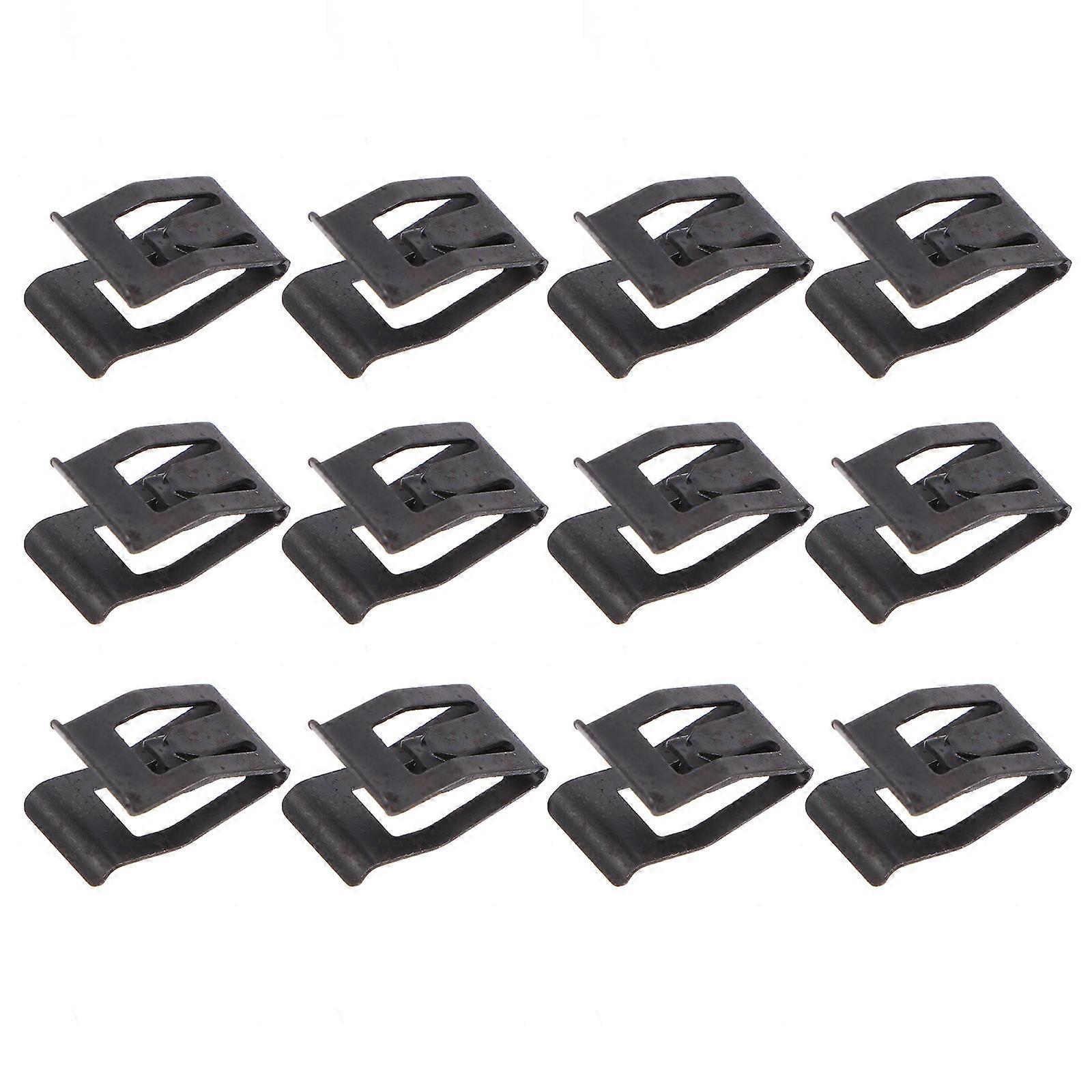 50pcs Universal Automobile Console Dash Dashboard Metal Retainer Clips for Easy Installation