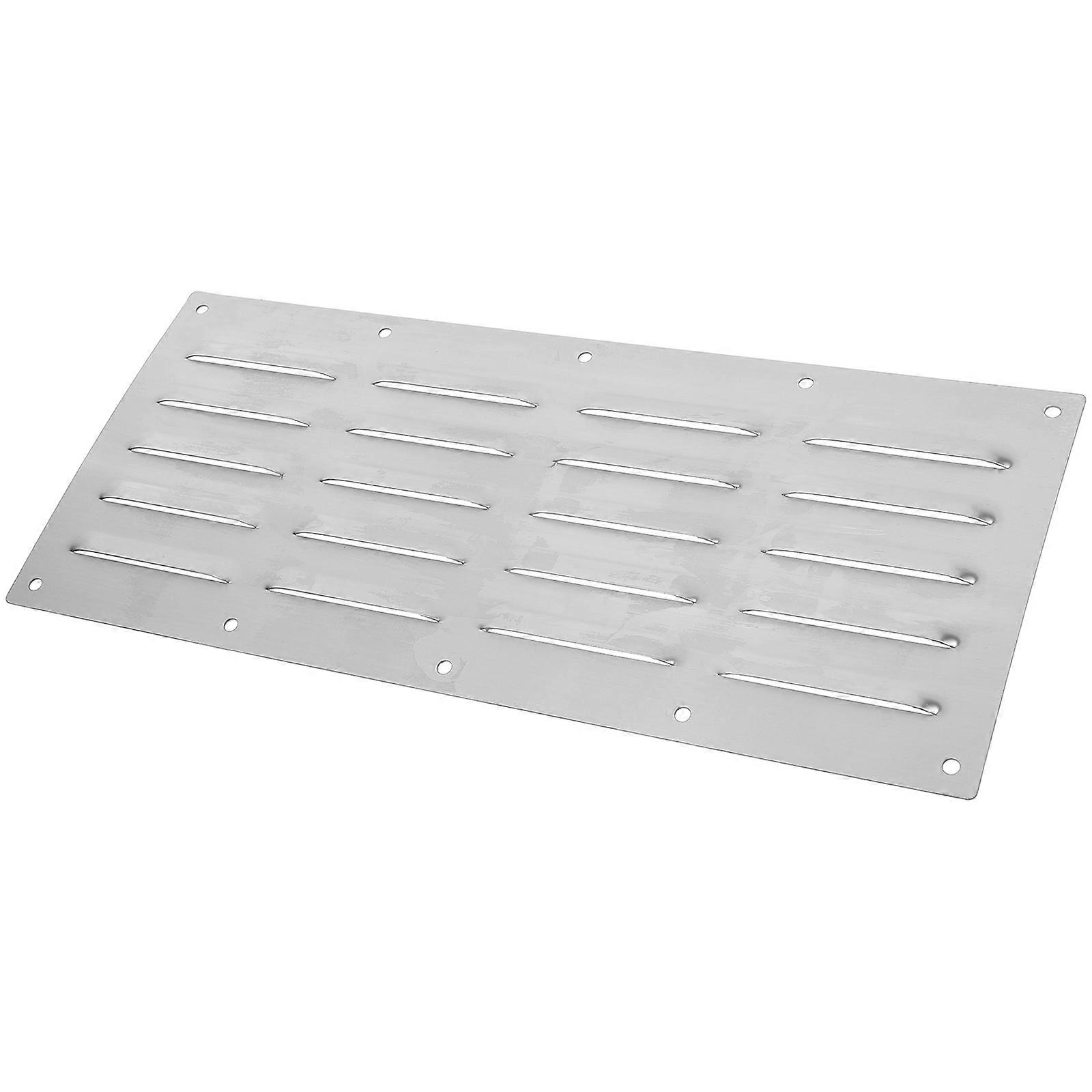 Stainless Steel Decorative Louvered Vent Cover for Heated Kang – Easy Install Air Outlet Grille with Aesthetic Design for Improved Indoor Decor and