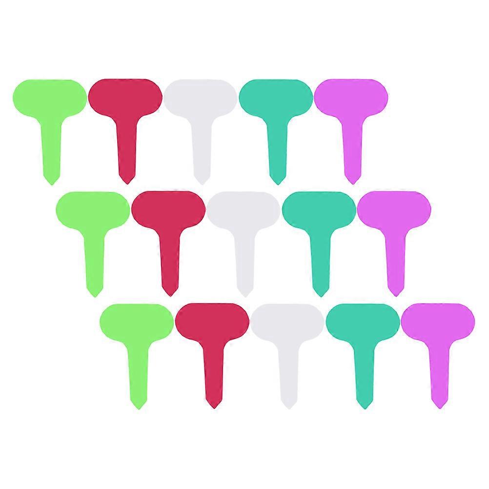 Garden Identification Stakes Practical Design Plant Sign Tags 7X5CM 100Pcs
