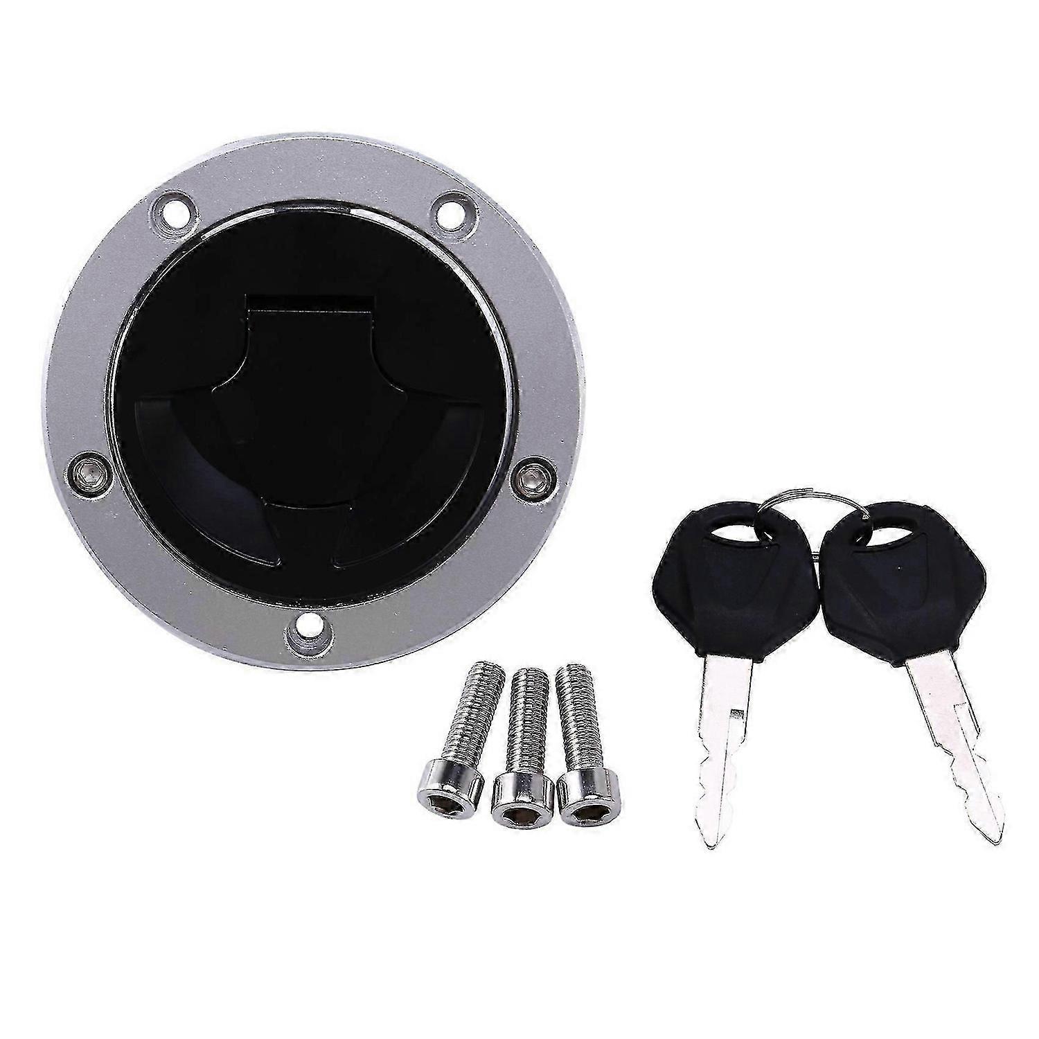 Motorcycle Fuel Gas Tank Cap Cover Key Lock for Kawasaki Z800 Z750R ZX14 KLE650 Z1000 Z750 DS