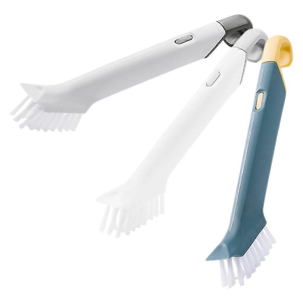 Multi Purpose Cleaning Brush Stove Cleaner For Homeowners Round Durable Construction 15.00X6.00X2.50CM Flat Cleaning 3Pcs