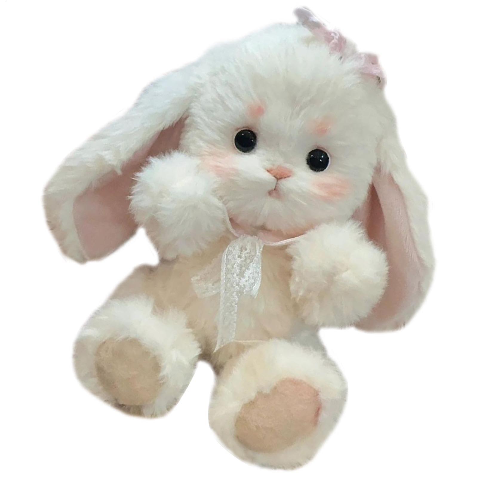 Fabric Rabbit Sewing Kit With Movable Joints, Felt Pieces, Doll Making Kit, Includes Instructions, Beginner Friendly