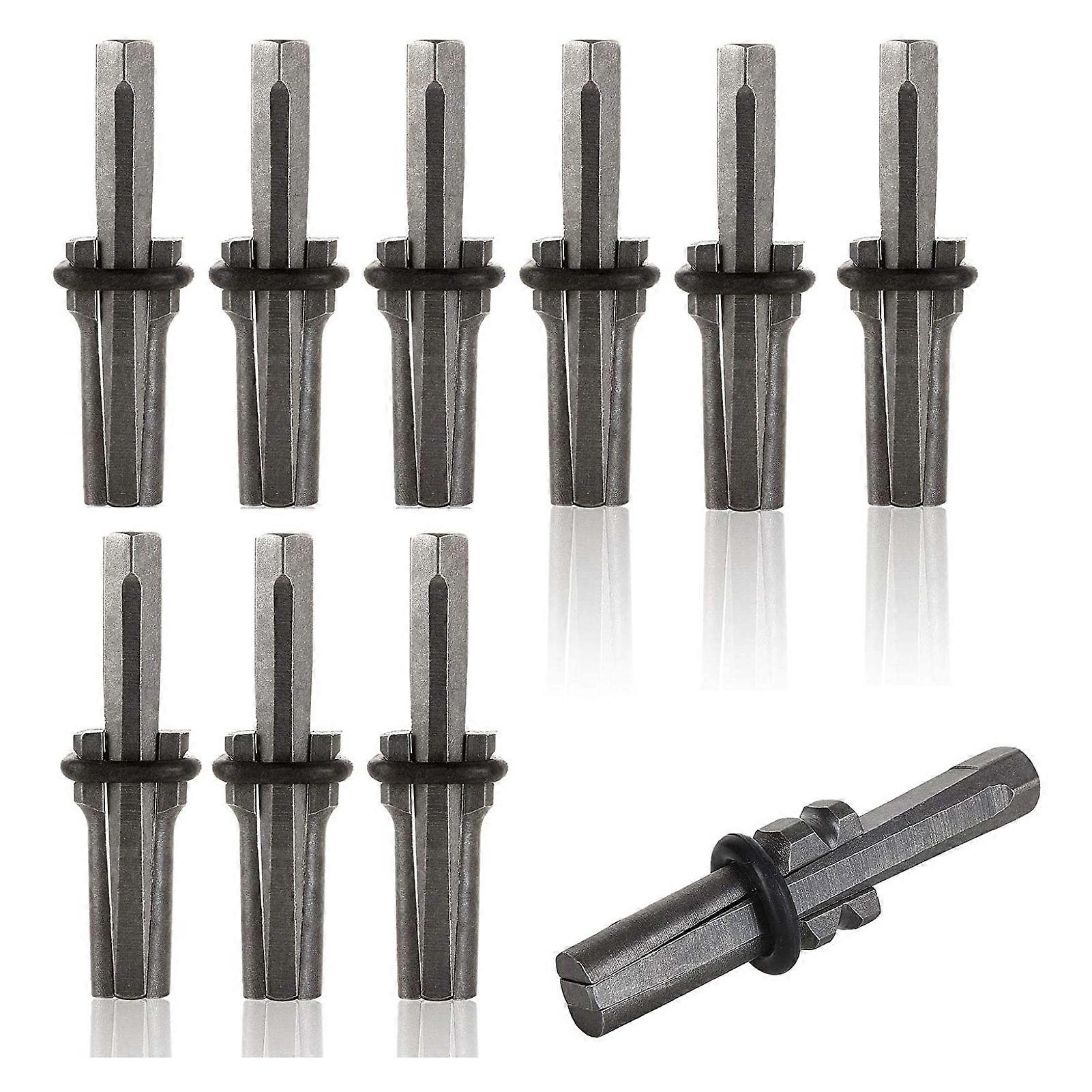 10PCS Plug Wedges and Feather Shims Set