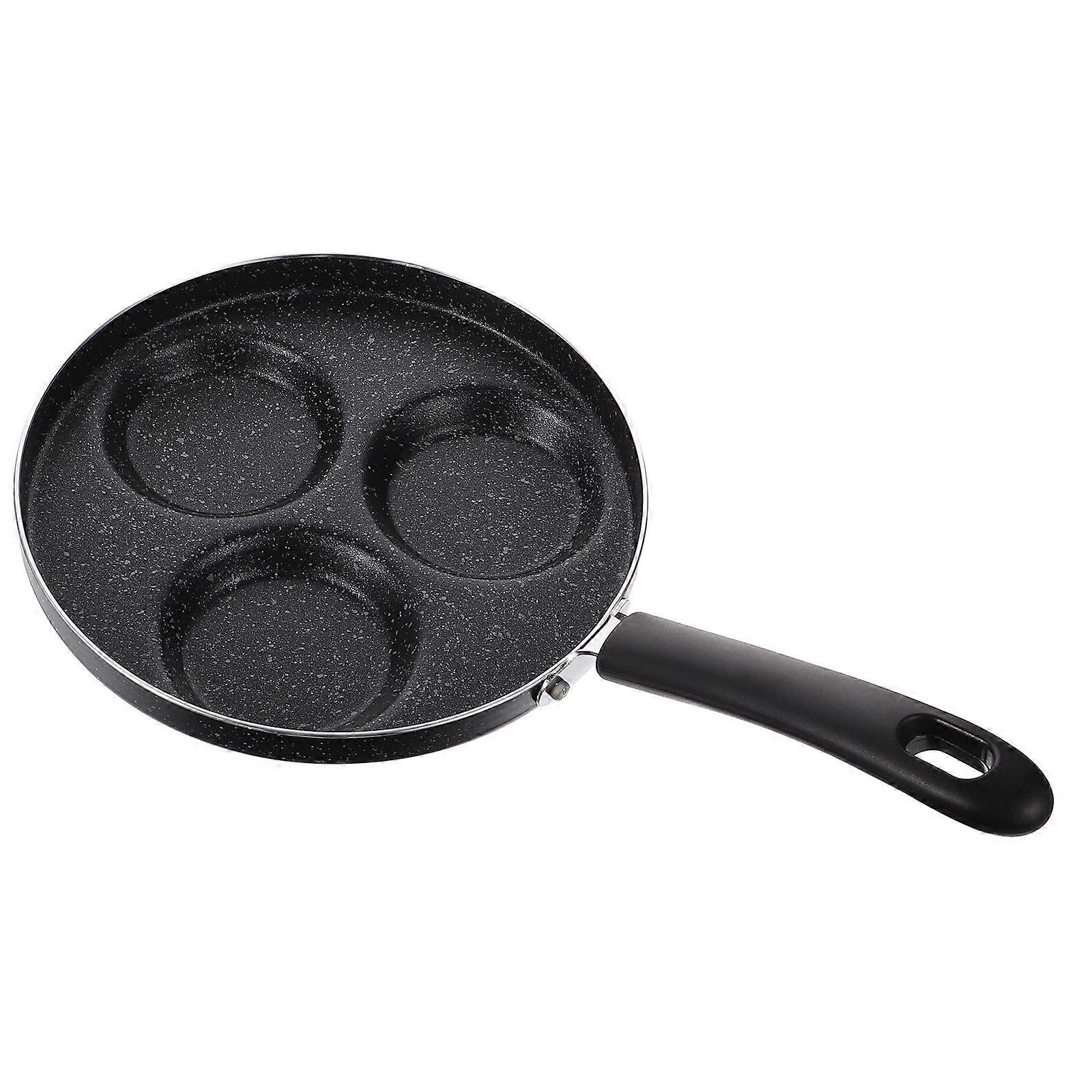Non-stick Egg Frying Pan with Multi-hole Plate for Home Use Even Heating Aluminum Alloy