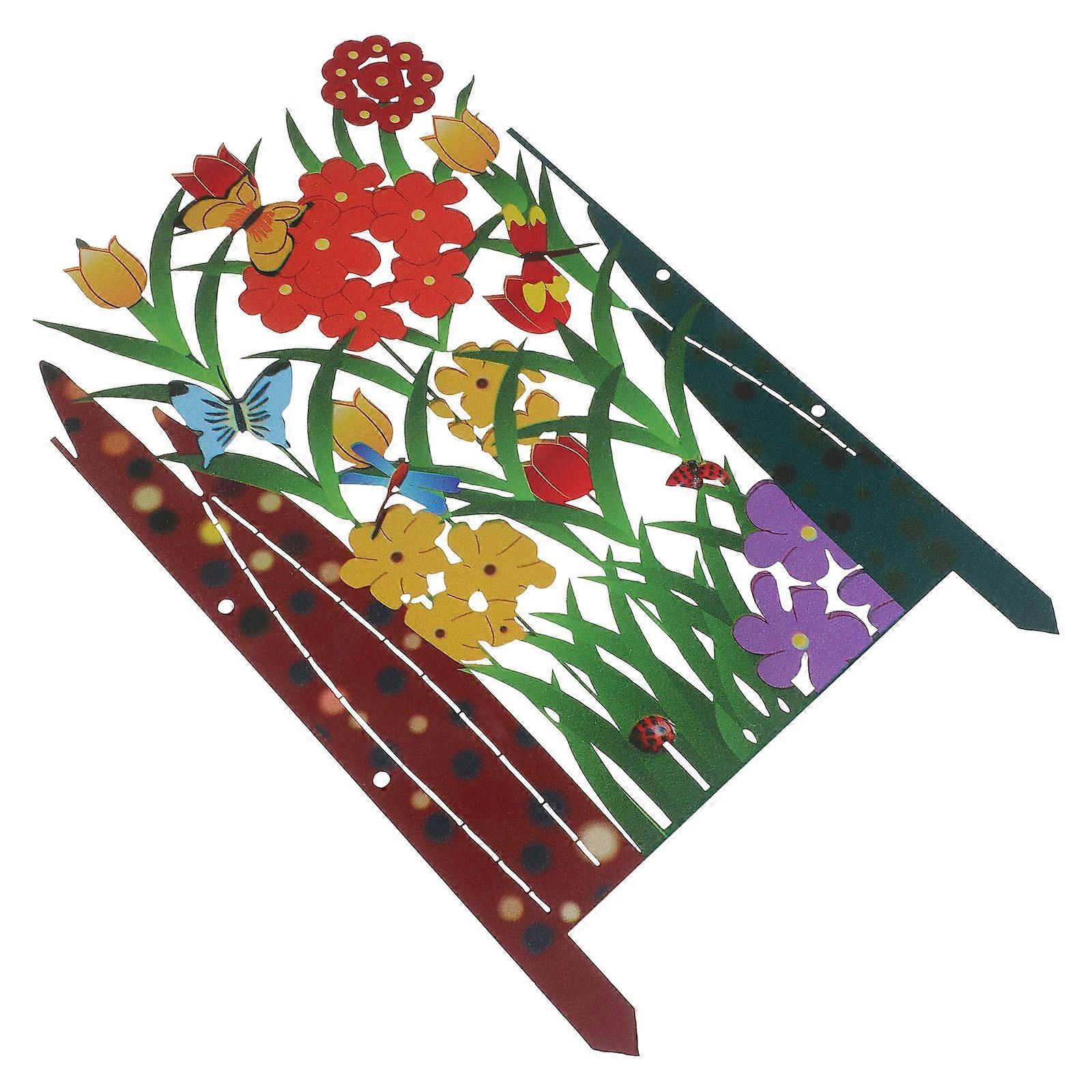 Edge Protection Flowerbed Border Edging Simple and Elegant Homeowners No Dig Panels 1Set